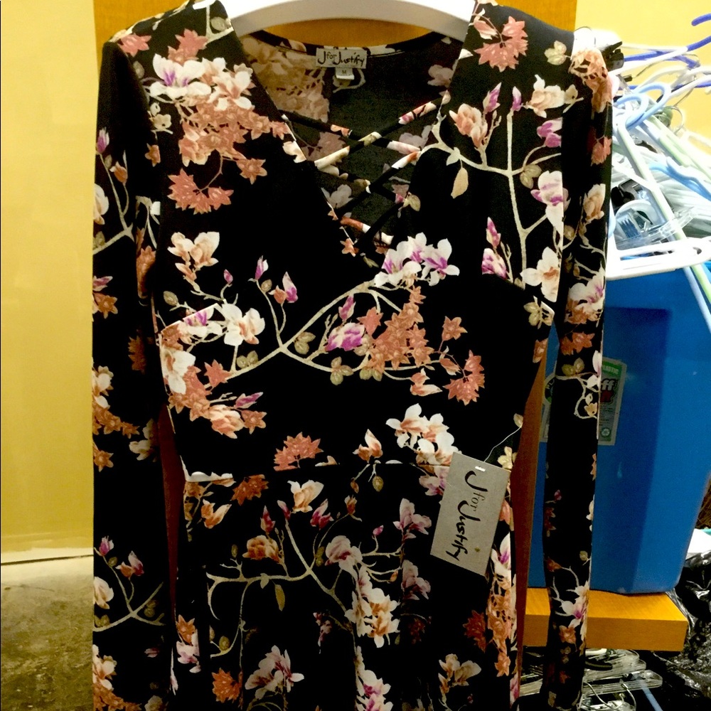 Floral skater dress